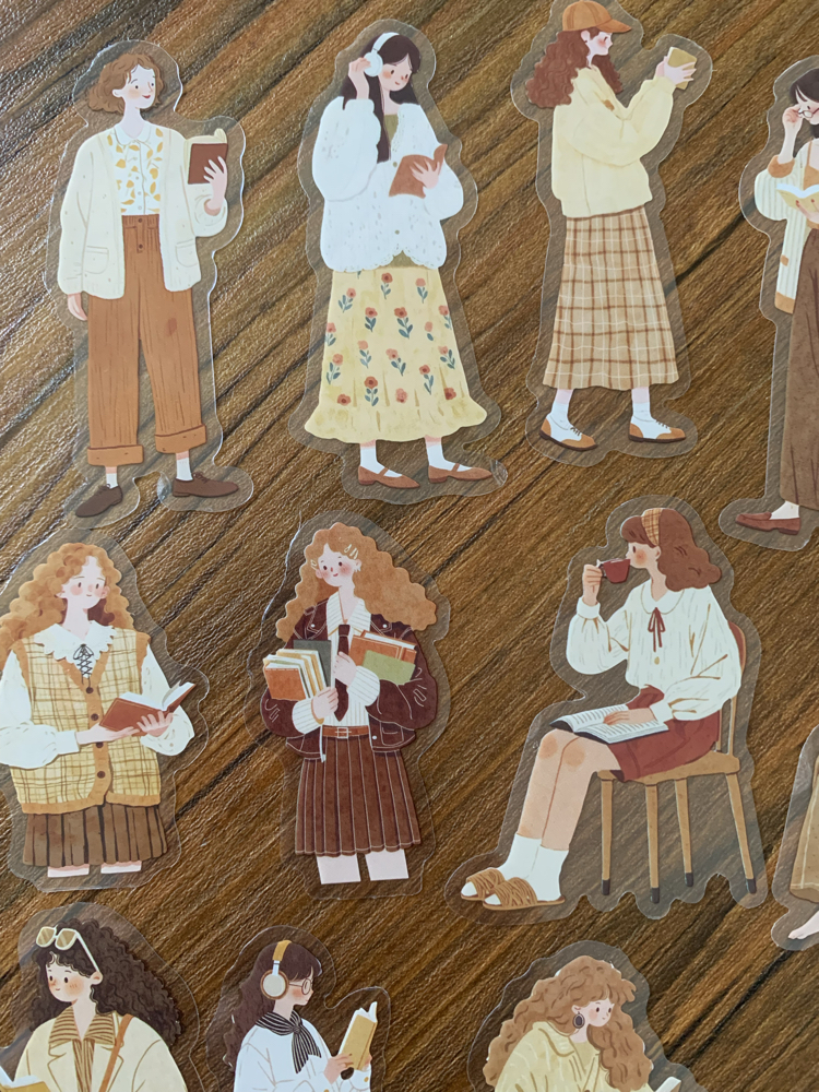 Girl Reaching For The Sun Pet Stickers