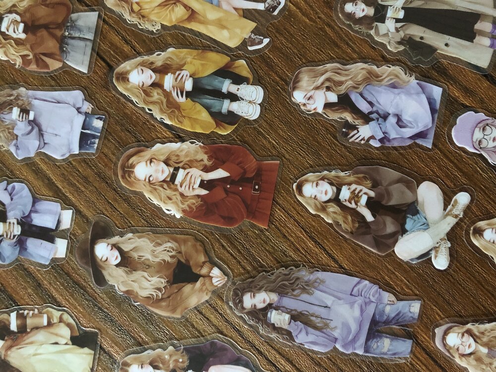 Life Begins After Coffee Pet Stickers