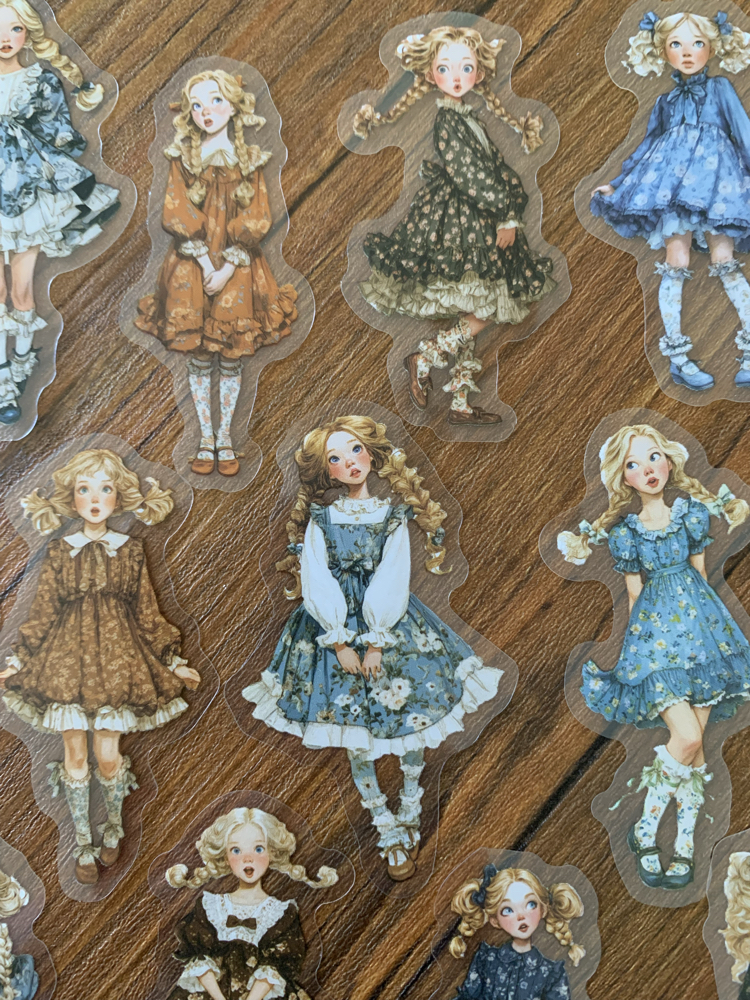 Lovely Dolls Pet Stickers