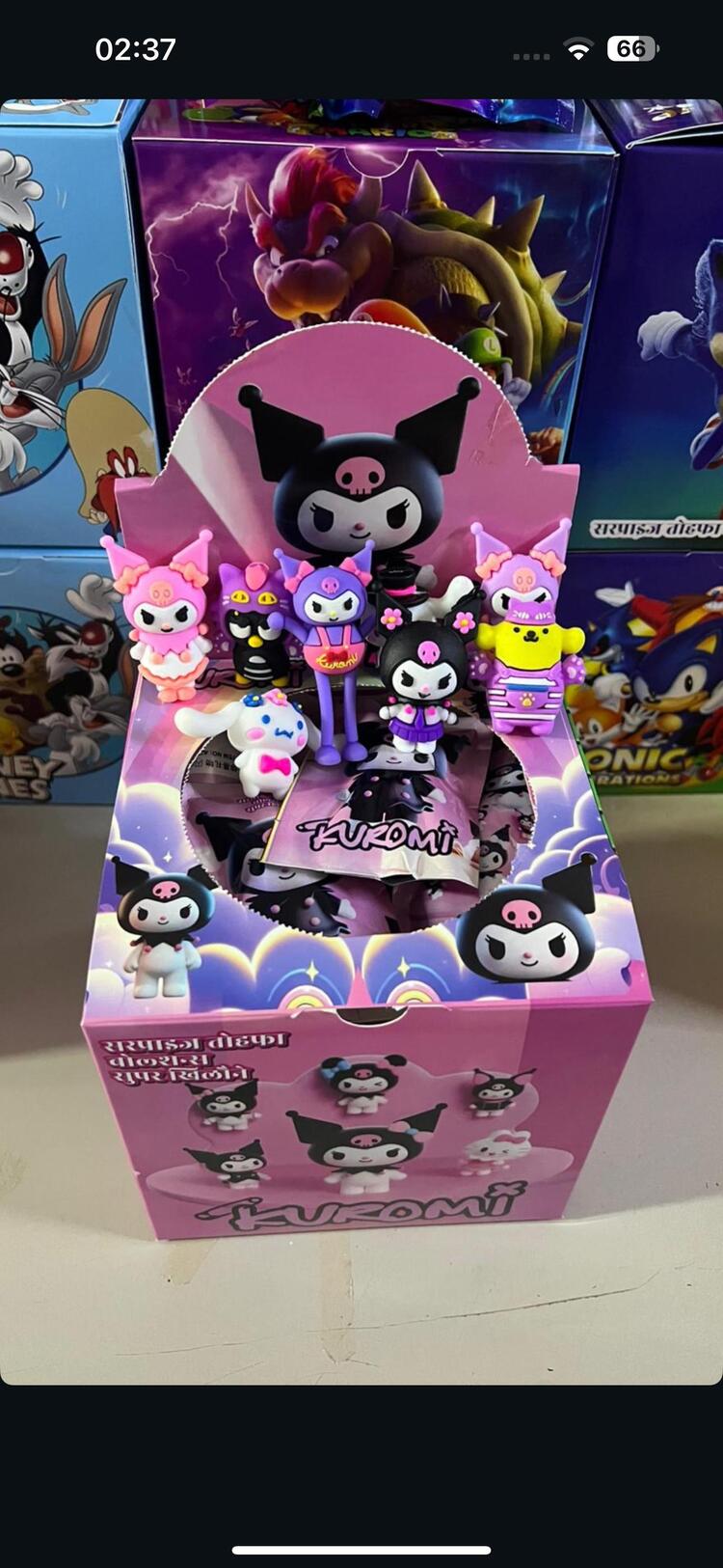 Kuromi Sürpriz Figür (1 ad.)