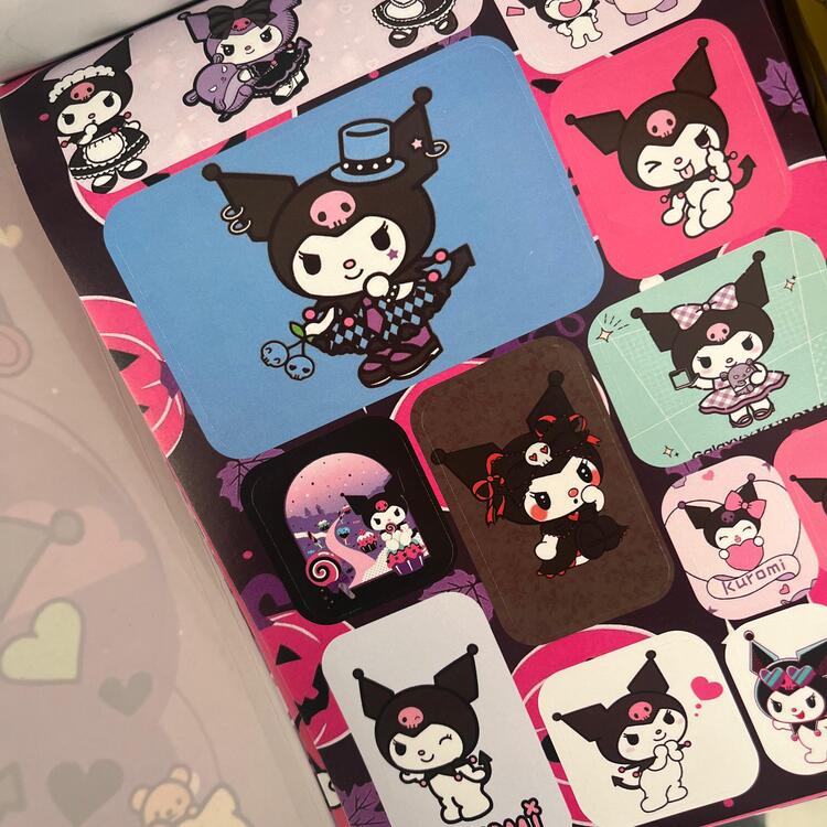 Kuromi Sticker Defteri