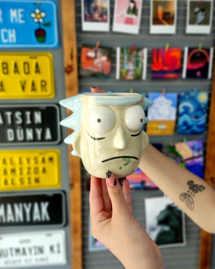 Rick Özel Tasarım Kupa