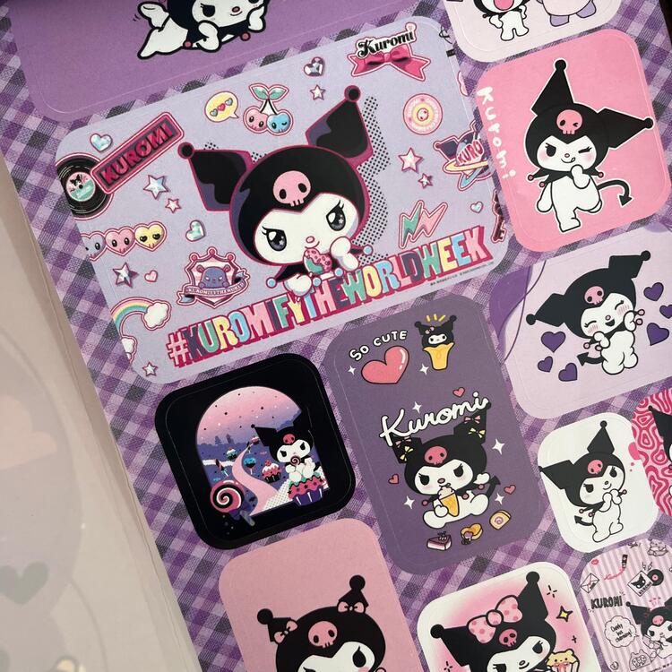 Kuromi Sticker Defteri