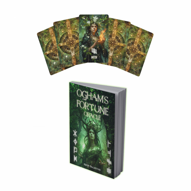 Ogham's Fortune Kehanet Kitabı ve Kehanet Kartları
