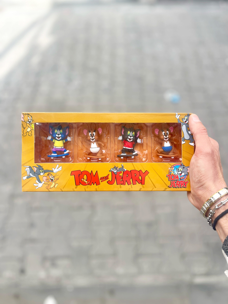 Tom & Jerry Kutulu Figür Seti