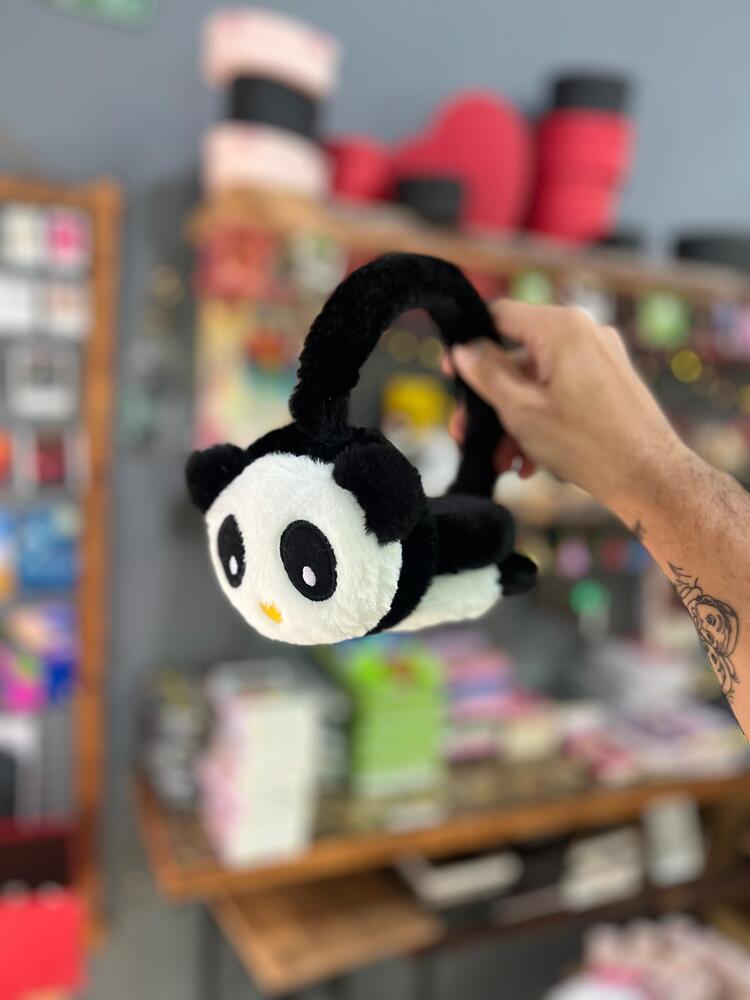 Panda Peluş Kulaklık