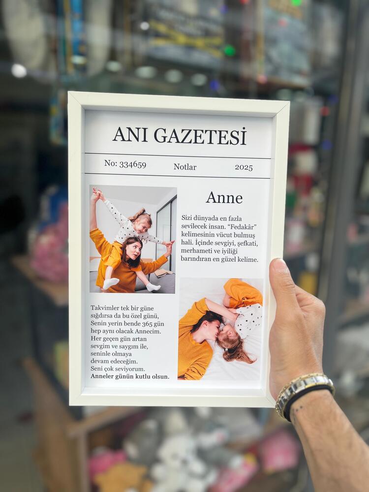 Anneler Günü Anı Gazetesi