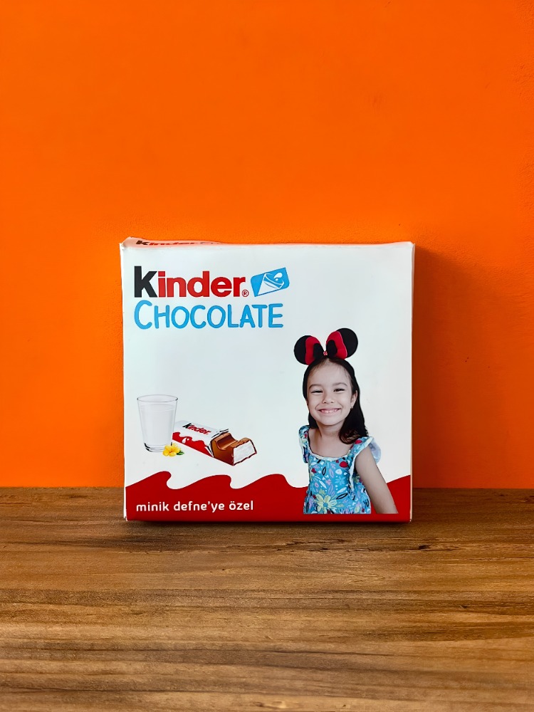Kişiye Özel Kinder Çikolata