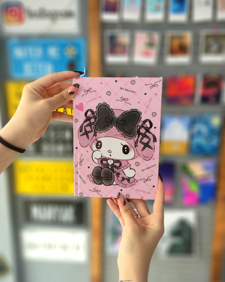 Kuromi Lastikli Defter
