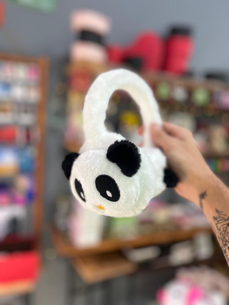 Panda Peluş Kulaklık
