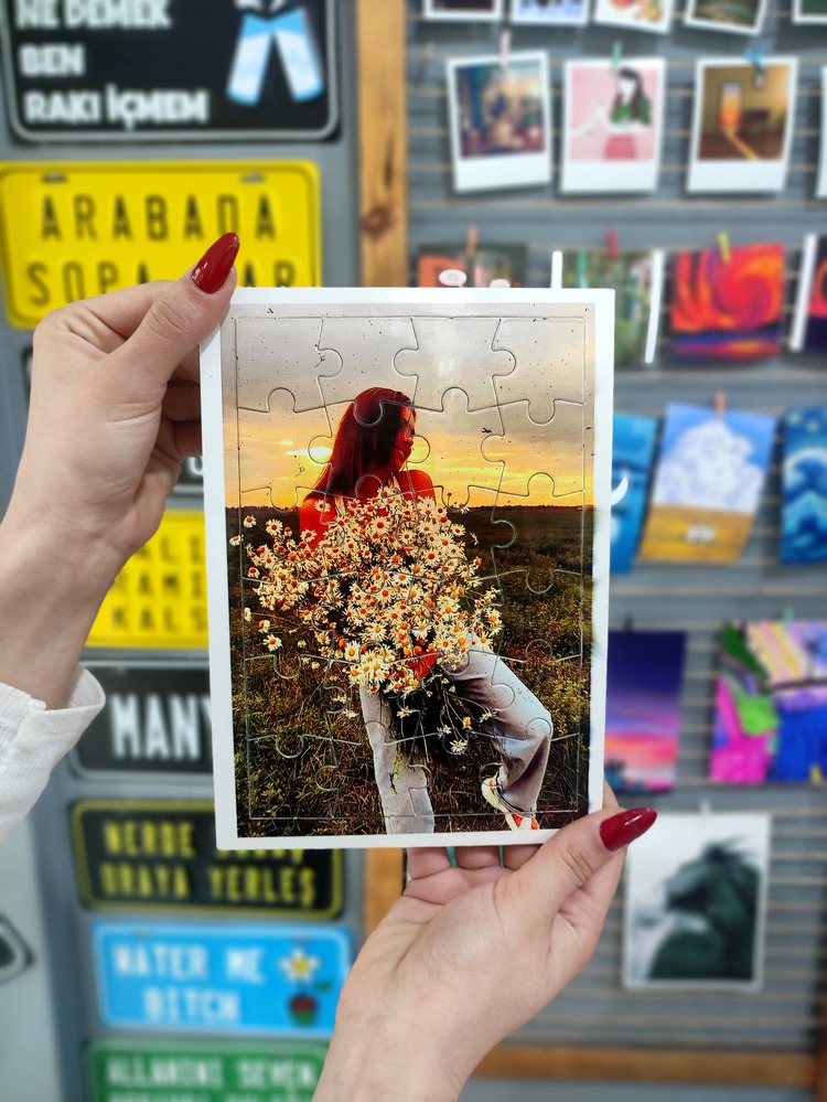 Kişiye Özel Fotoğraflı Puzzle (Küçük)