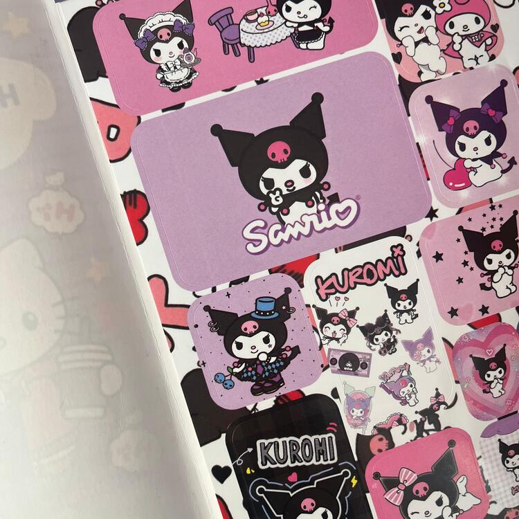 Hello Kitty & Kuromi Sticker Defteri (2)