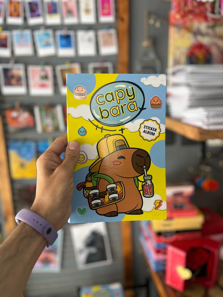 Capybara Sticker Defteri (2)