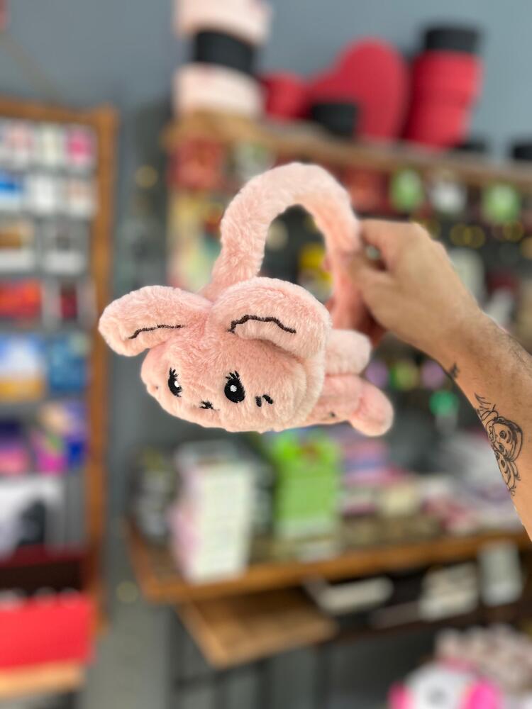 Tavşan Peluş Kulaklık