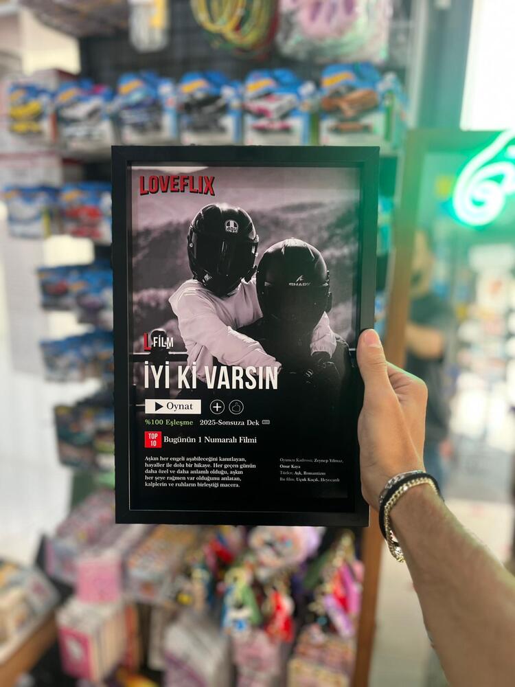 LoveFlix Özel Tasarım Çerçeve