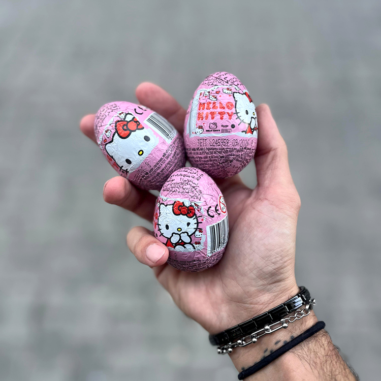 Hello Kitty Sürpriz Yumurta - Lisanslı (3 adet)