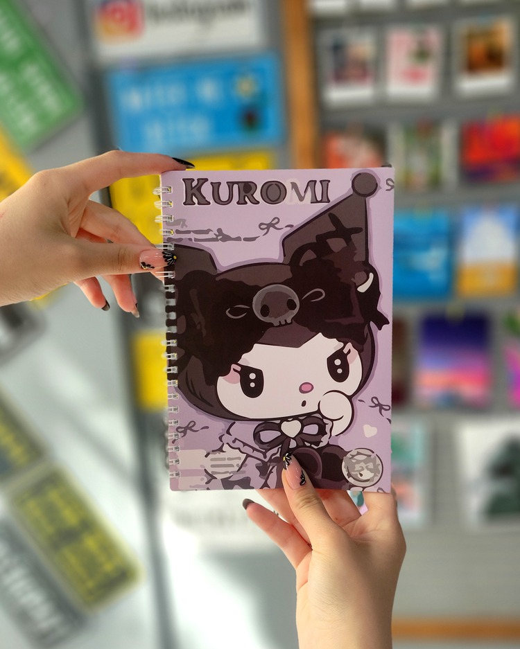 Kuromi Spiralli Defter