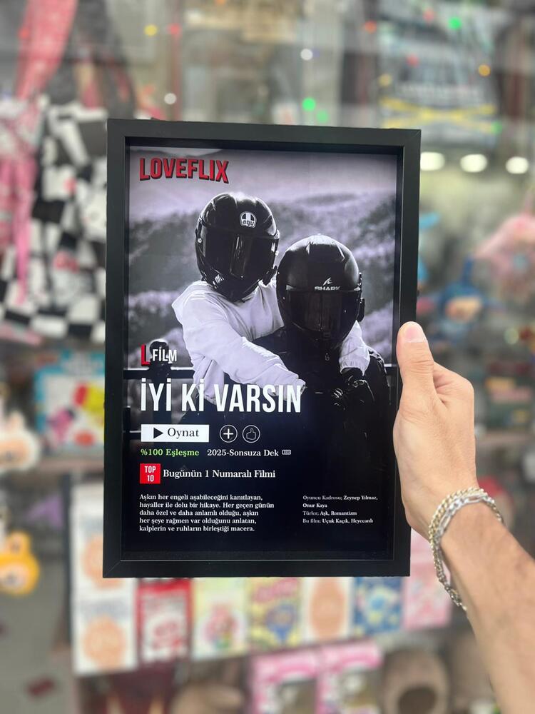 LoveFlix Özel Tasarım Çerçeve