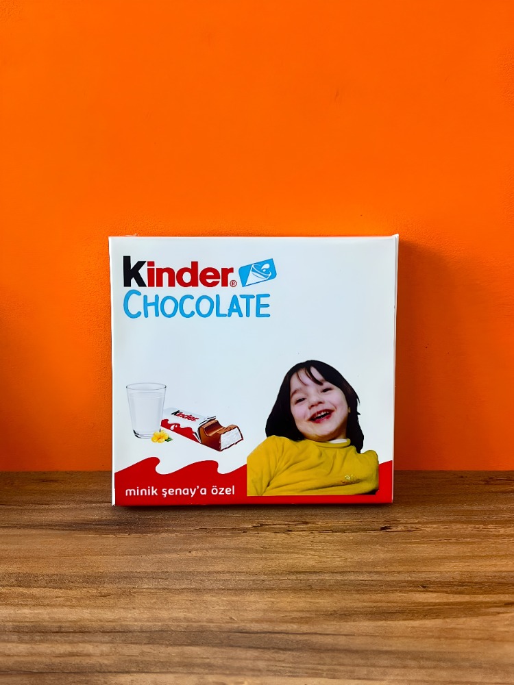 Kişiye Özel Kinder Çikolata
