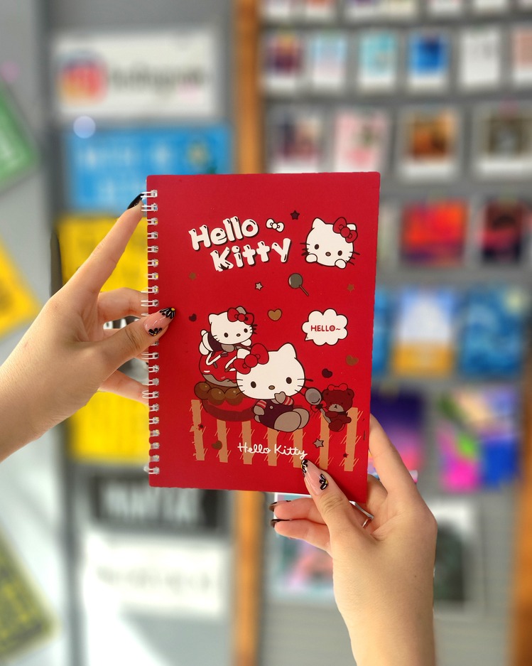 Hello Kitty Spiralli Defter