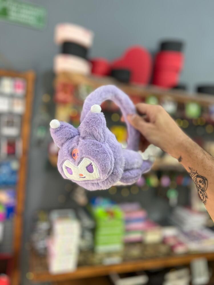Kuromi Peluş Kulaklık