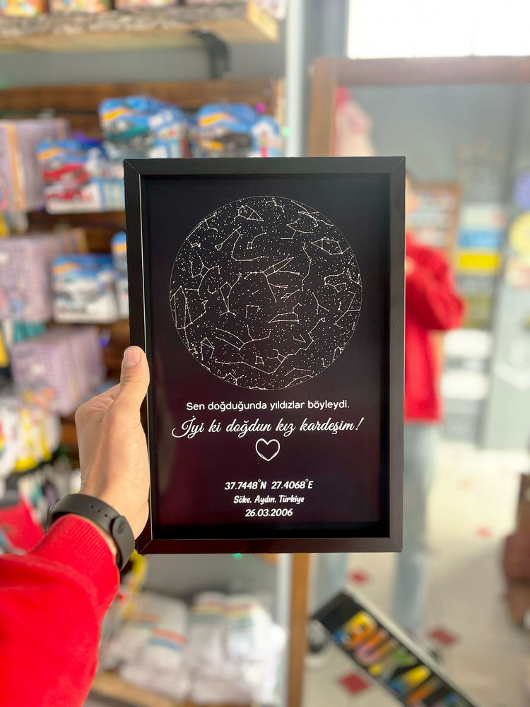 Kişiye Özel Yıldız Haritası