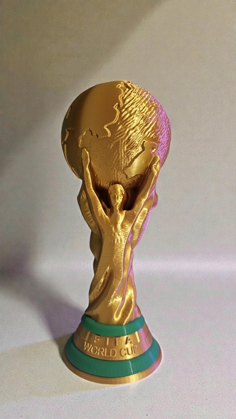 FIFA Dünya Kupası Kupa Biblo 25 cm | Dekoratif Altın Kupa Modeli | Koleksiyon & Hediyelik