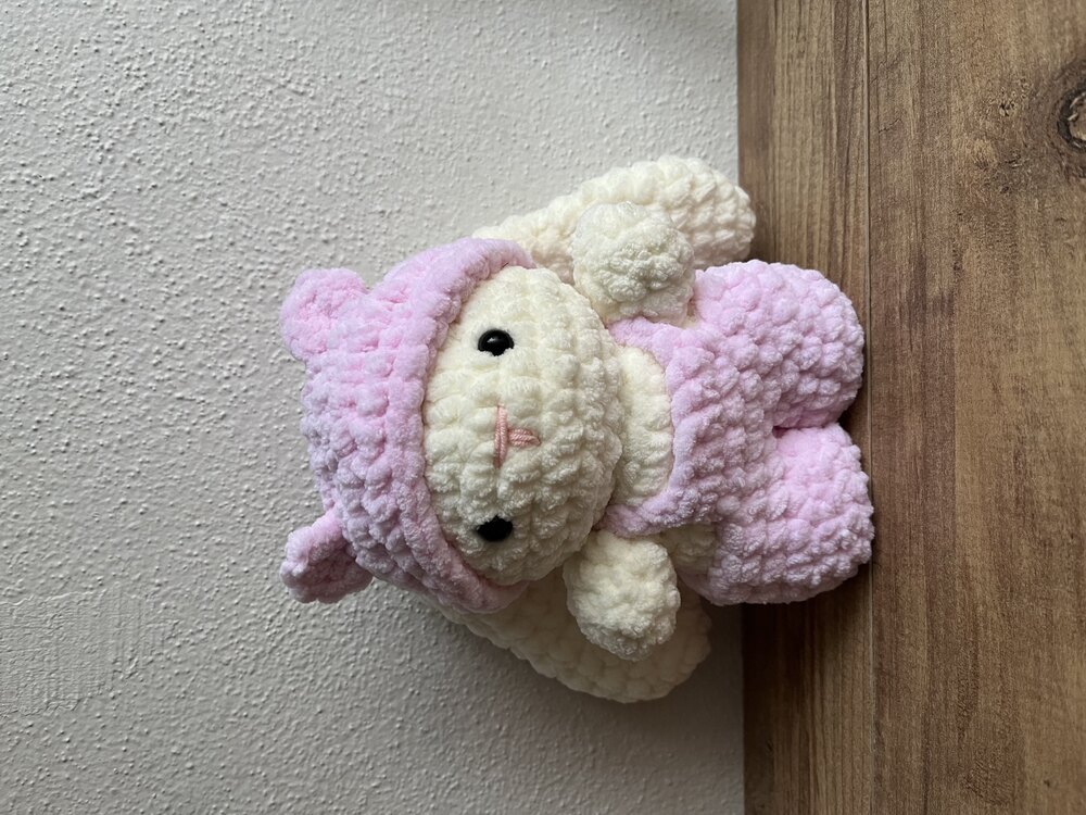 Pembe Peluş Tavşan