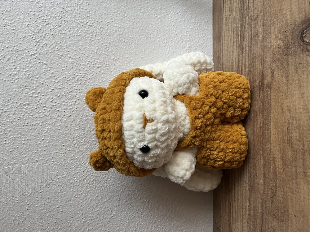 Hardal Sarısı Peluş Tavşan