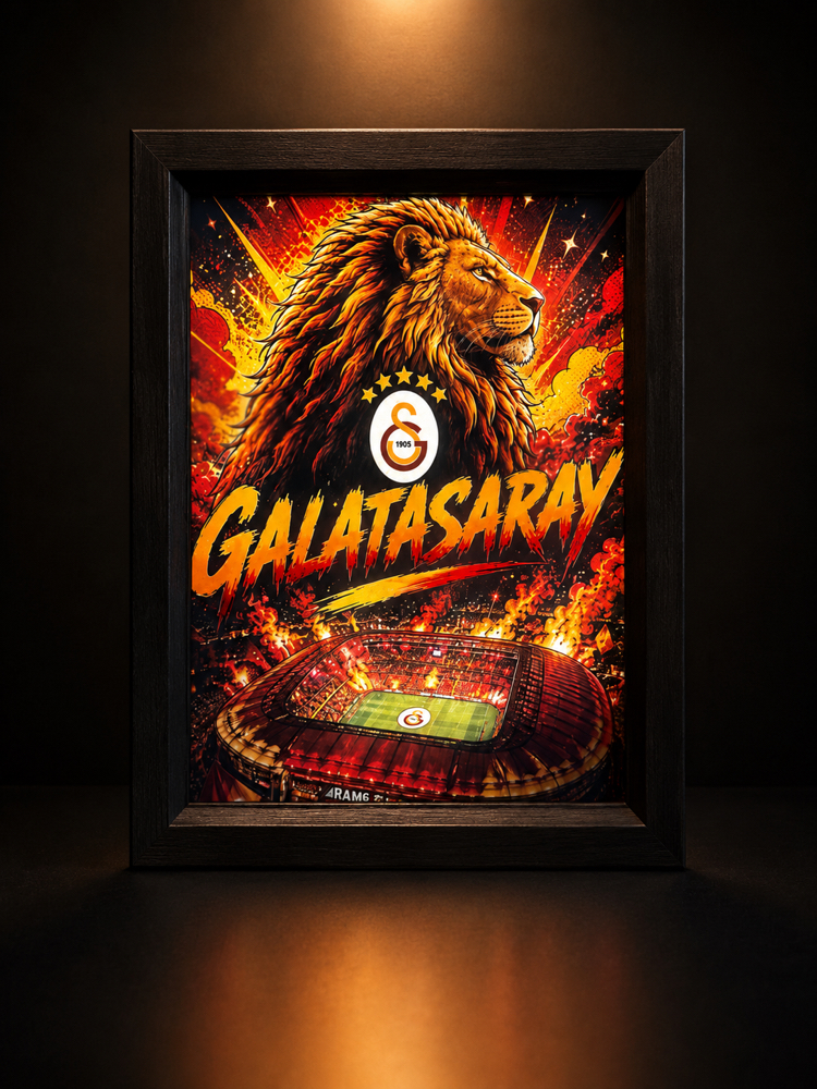Galatasaray ışıklı tablo