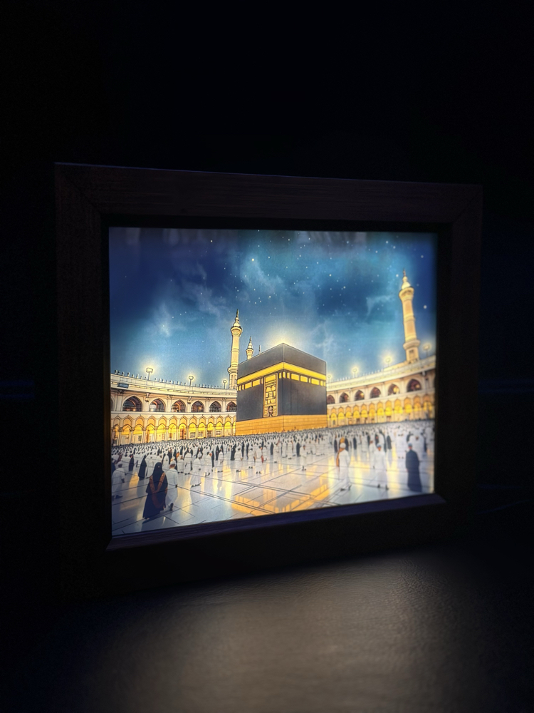 Kabe Işıklı Tablo