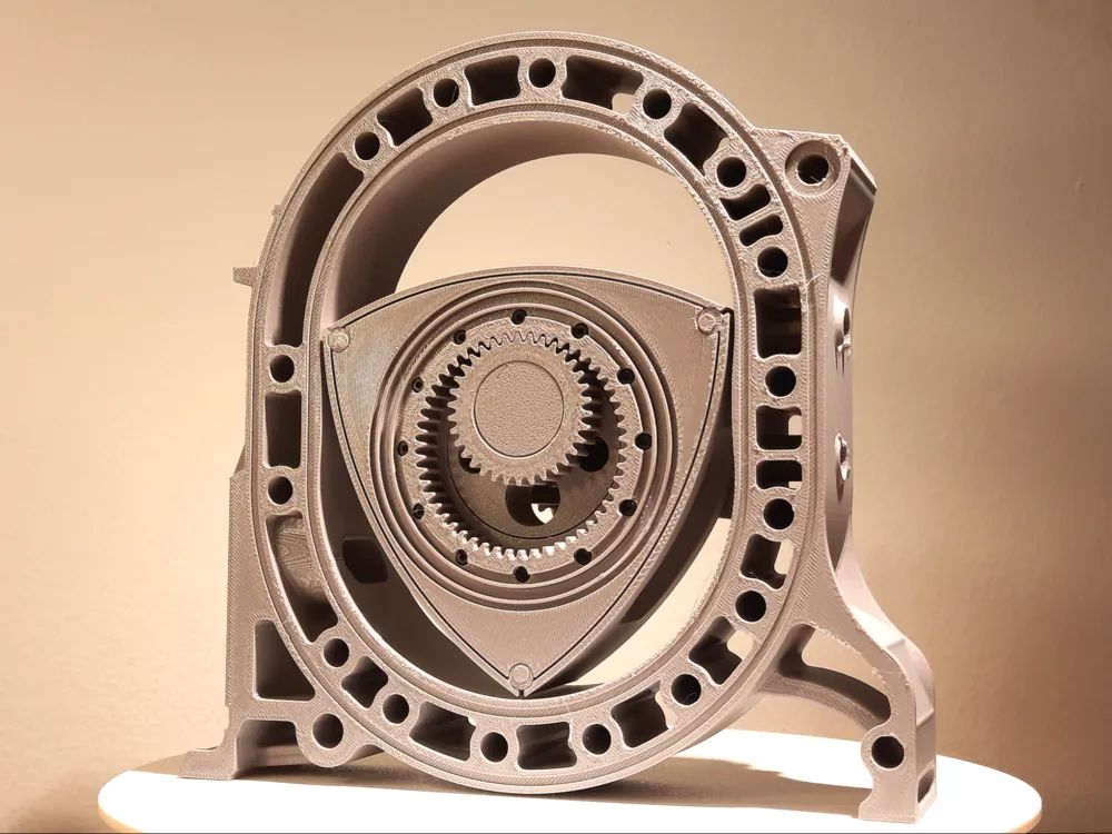 wankel motor prototip hareketli
