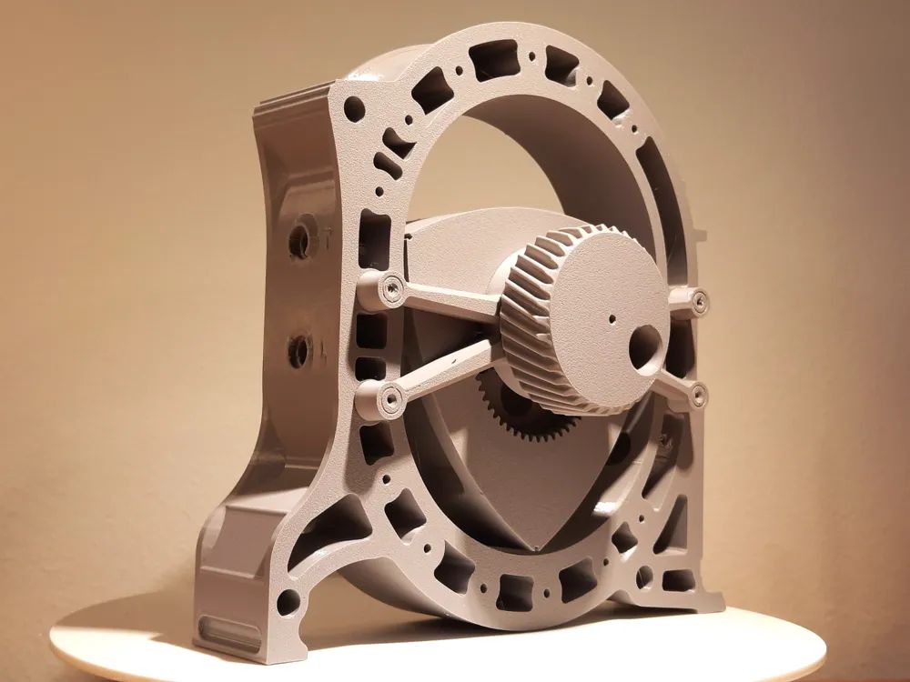 wankel motor prototip hareketli