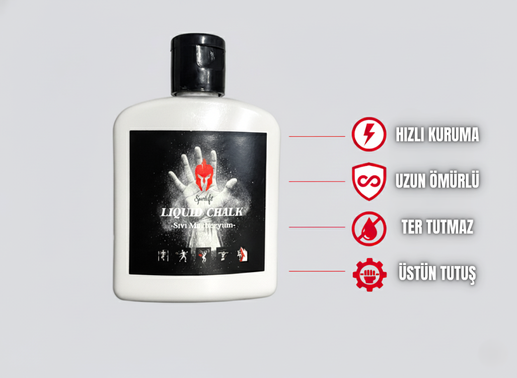 Sıvı Magnezyum - LIQUID CHALK - TIRMANIŞ EKİPMANI - SPARTAFIT