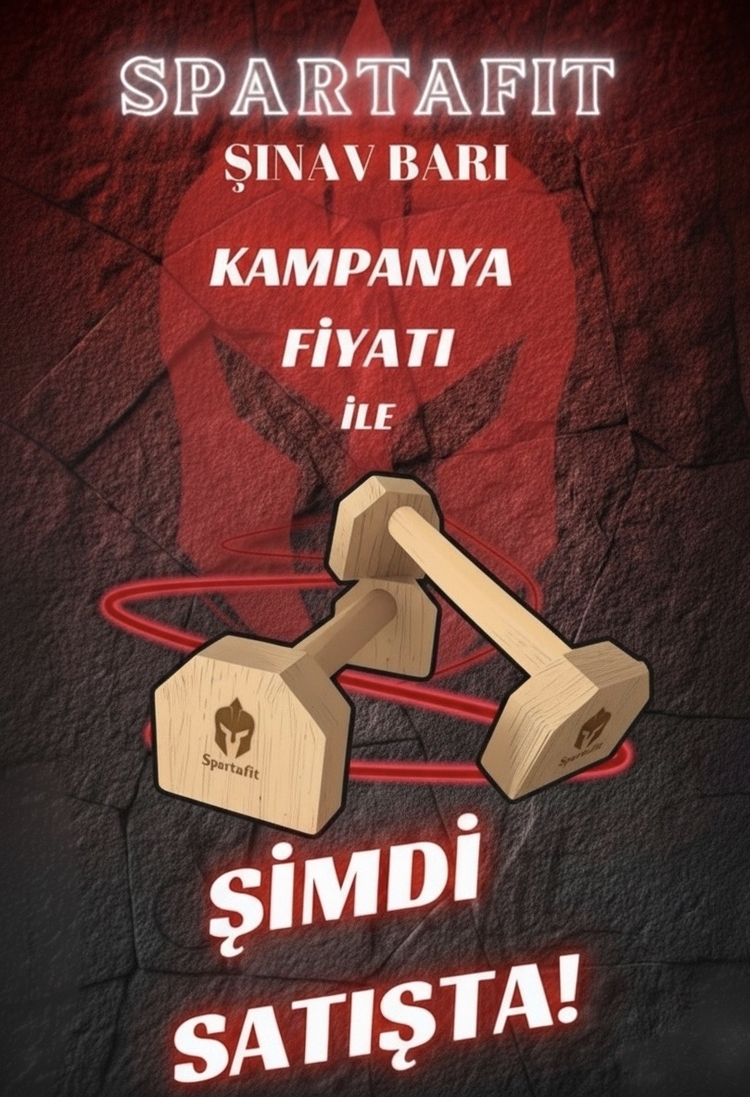 Kısa Ahşap Calisthenics Paralet