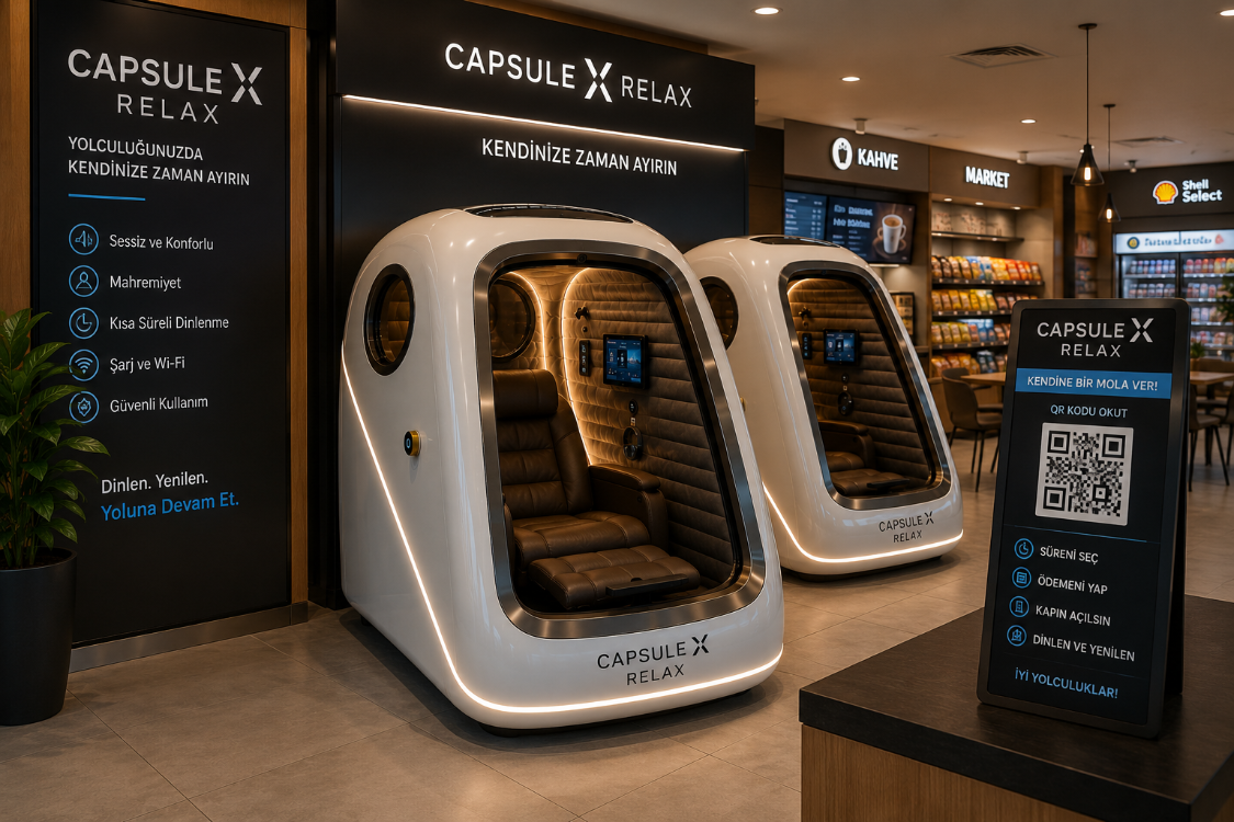Capsule X Relax | 1 Saat Premium Dinlenme Deneyimi