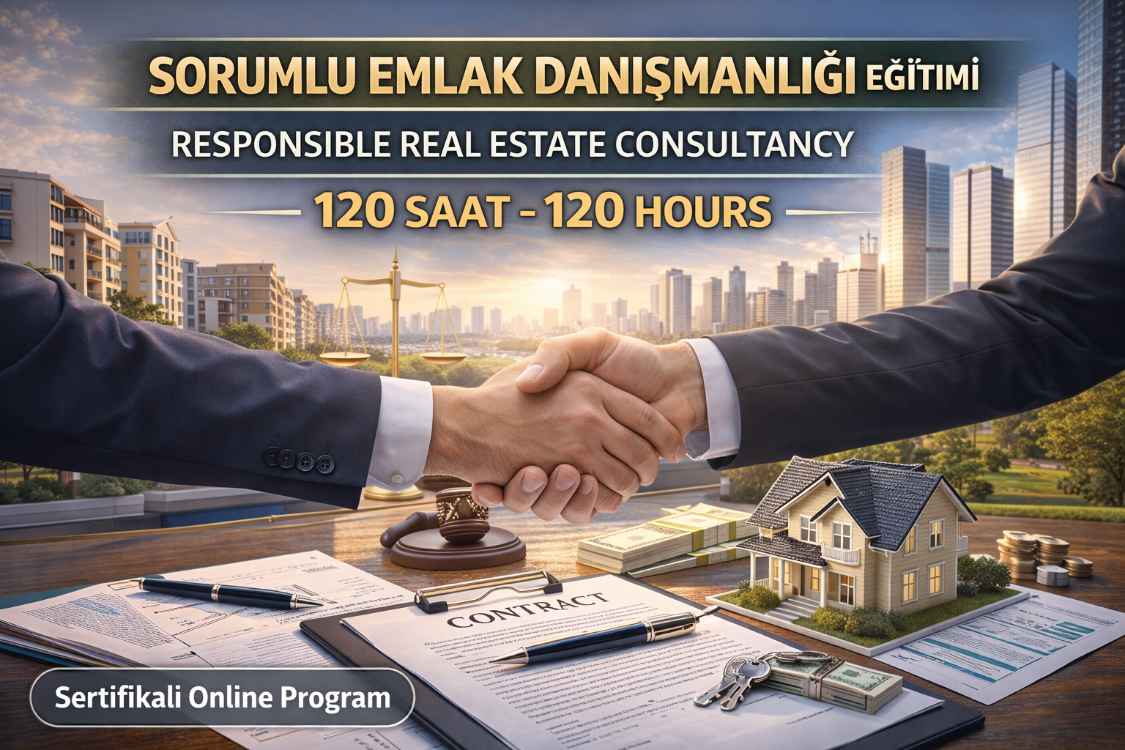 Kod 57 – Sorumlu Emlak Danışmanlığı Eğitimi (120 Saat Online)