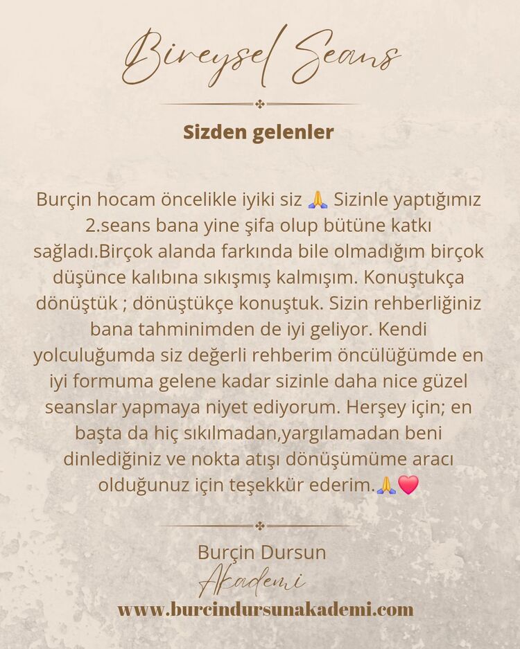 THETAHEALİNG SEANSI