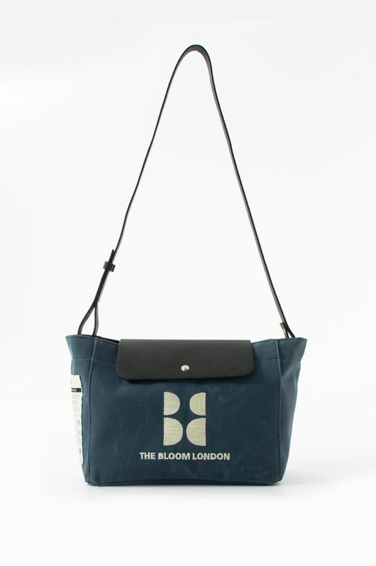 Clutch Parisian Mavi Çanta