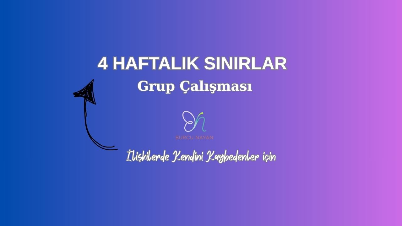 4 Haftalık Sınırlar Grup Çalışması – Kendini ve İlişkilerini Güçlendir