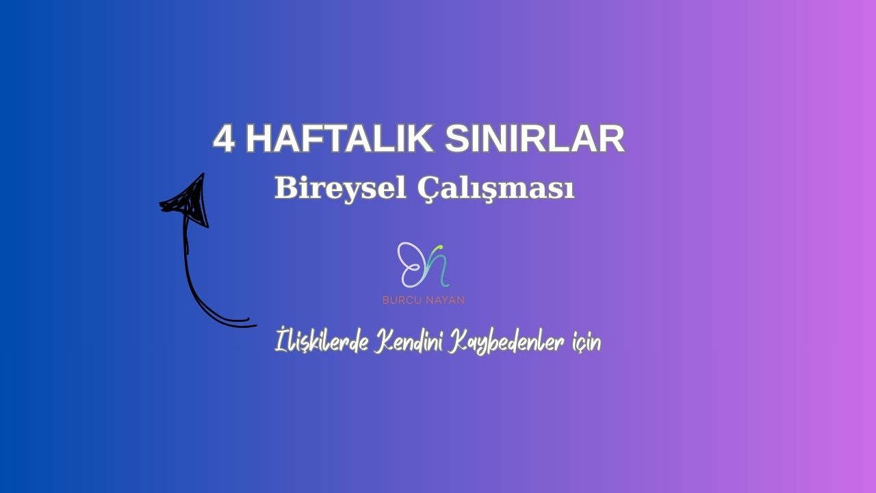 4 Haftalık Bireysel Sınırlar Çalışması – Kendini ve İlişkilerini Güçlendir