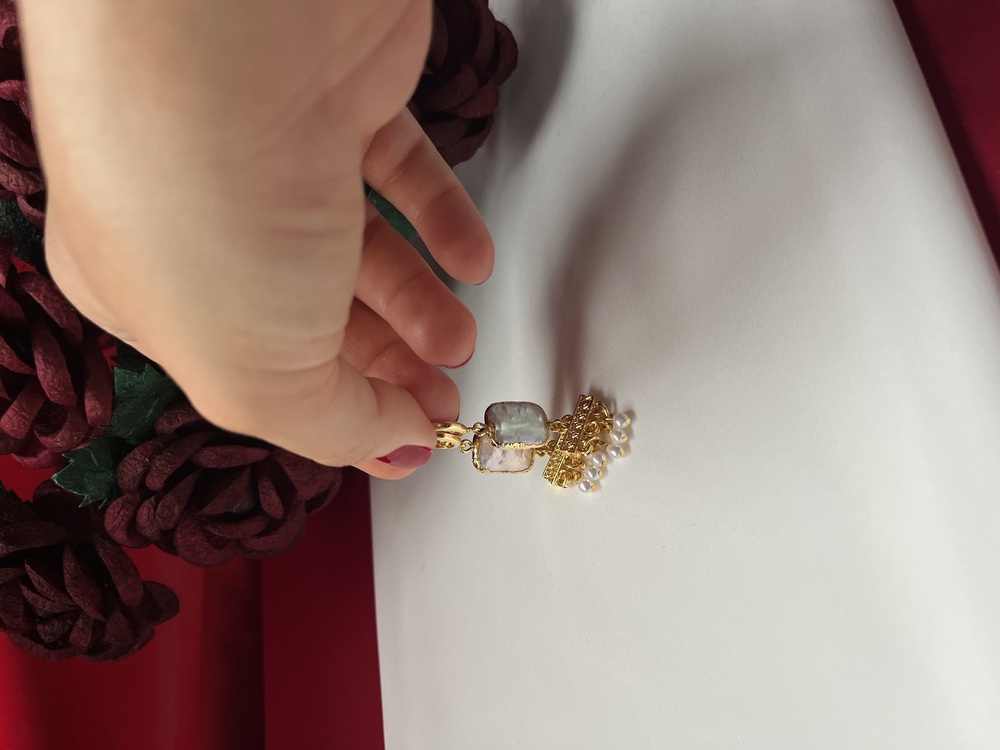 Three Falling Kisses No.2 Earrings