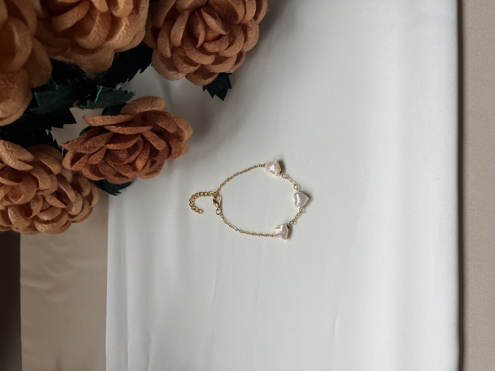 The Symphony Of Enamelled Hearts Bracelet