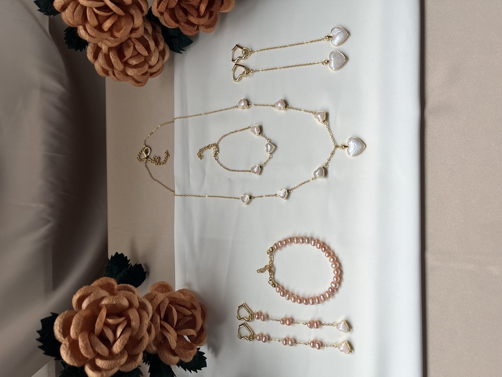 5A++ Peach Pearl Bracelet