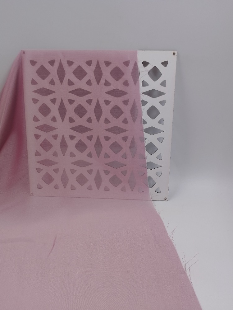 JANJAN ŞİFON KUMAŞ (PEMBE TONLARI)
