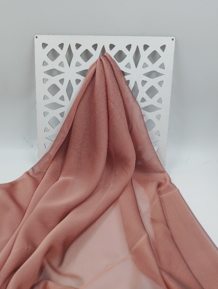 JANJAN ŞİFON KUMAŞ (TABA-BAKIR-KİREMİT TONLARI)