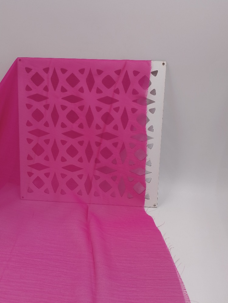 JANJAN ŞİFON KUMAŞ (PEMBE TONLARI)