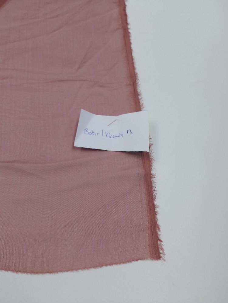 JANJAN ŞİFON KUMAŞ (TABA-BAKIR-KİREMİT TONLARI)