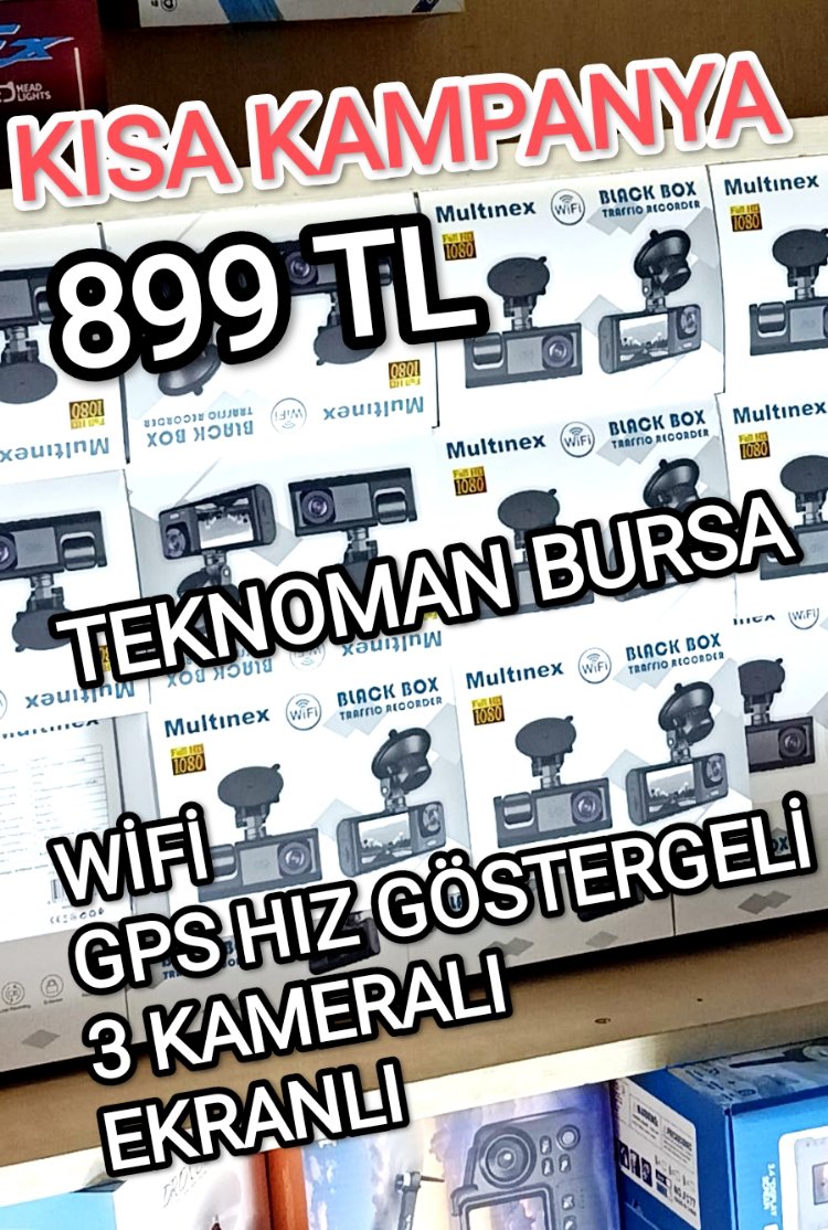 WİFİ + GPS KAYIT KAMERASI