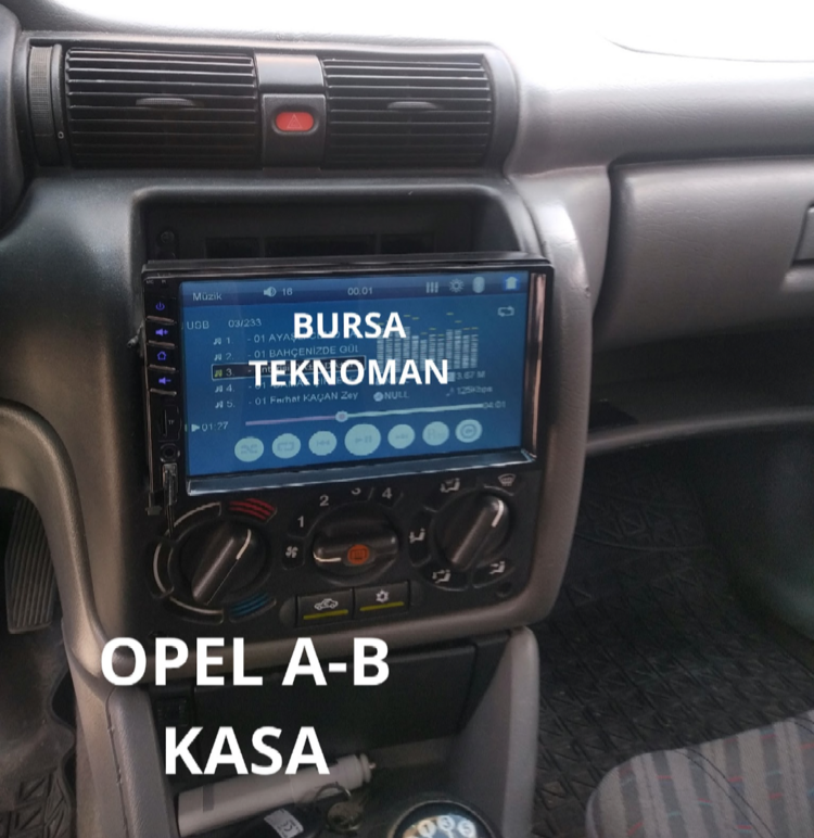 OPEL A KASA B KASA DOUBLE TEYP KAMERALI